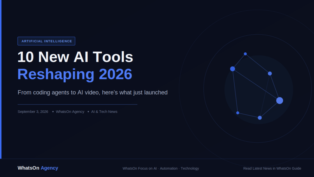 WhatsOn Agency Ai tools